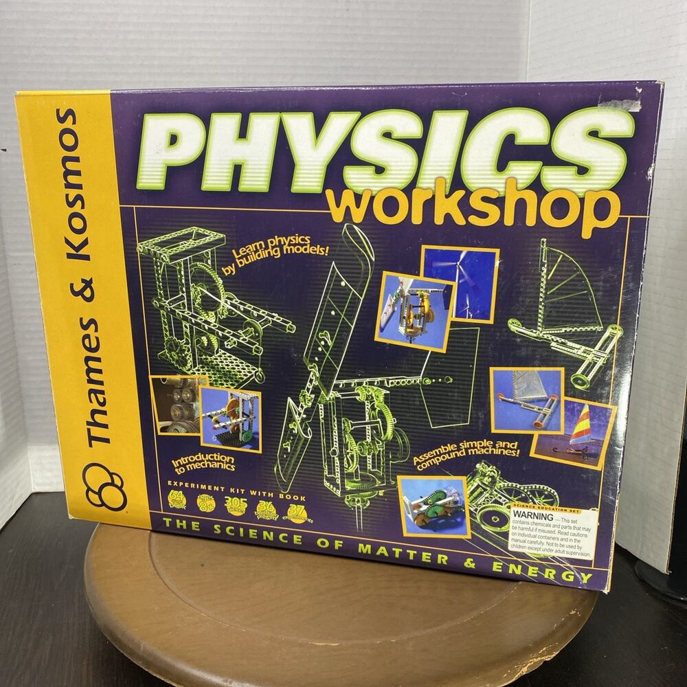 Thames & Kosmos Physics Workshop Science kit Learn Mechanics & Build Models STEM